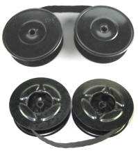 Early LC Smith Typewriter Ribbon Spools